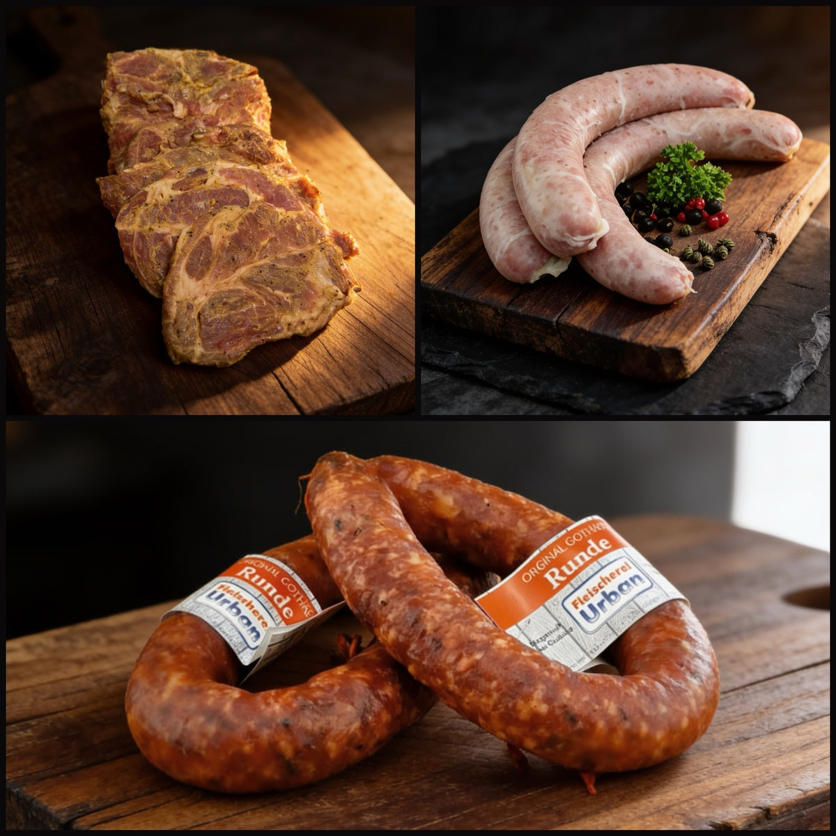 Grillpaket aus Gotha – Rostbrätl, Bratwurst & Knacker