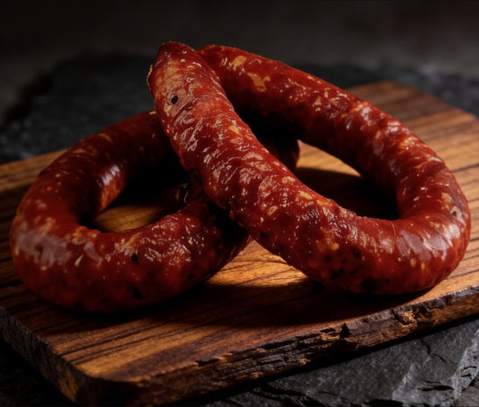 Gothaer Runde mit Kümmel – Knackwurst aus Gotha